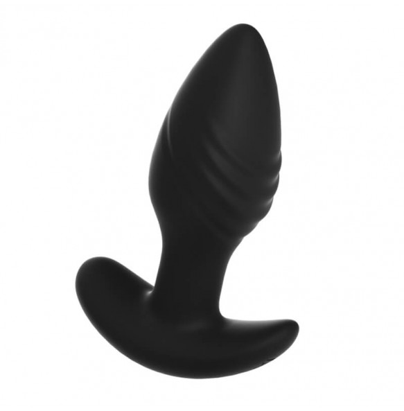 MizzZee - Black Spade Vibrating Anal Plug (Smart APP Model - Chargeable)